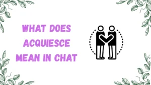 acquiesce meaning