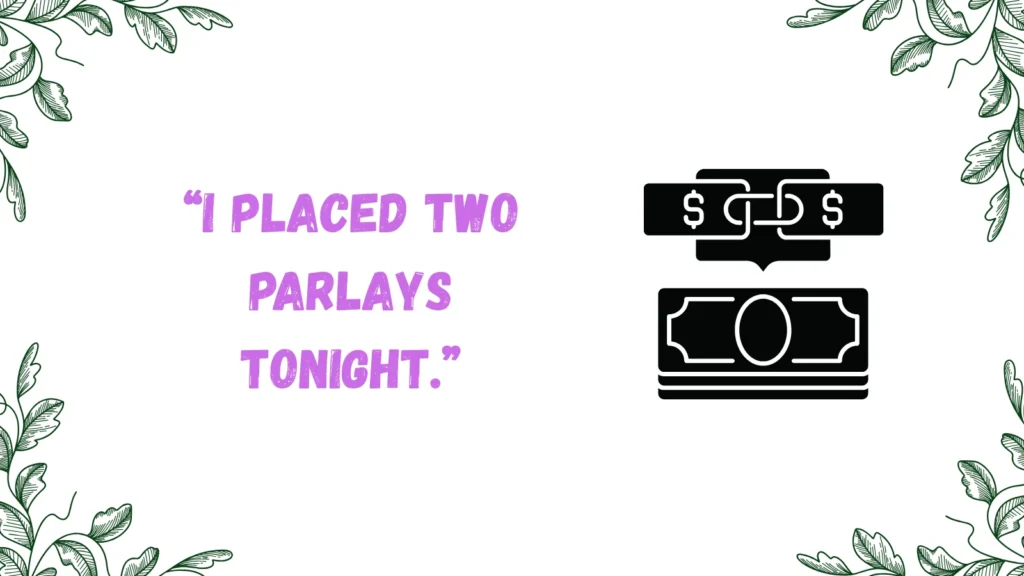 parlays meaning
